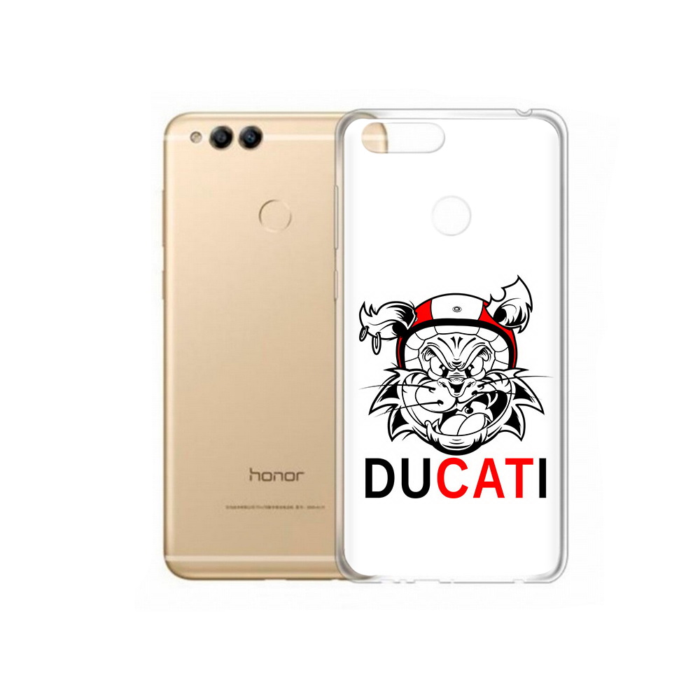 

Чехол MyPads Tocco для Huawei 7X дукати (PT94112.65.339), Прозрачный, Tocco
