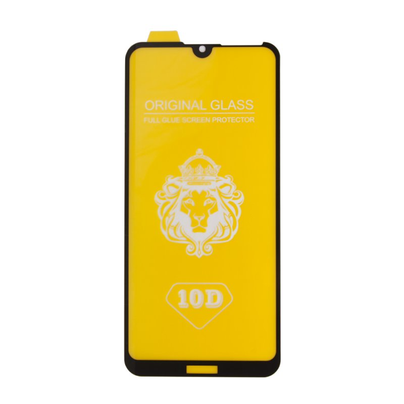 Защитное стекло для Huawei Y7 2019 Full Glue Original Glass 10D 0,3 мм Yellow