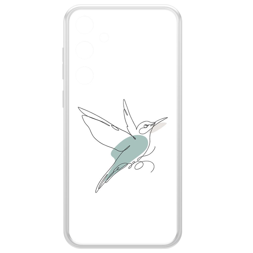 

Чехол-накладка Krutoff Clear Case Легкость для Samsung Galaxy A35 5G (A356), Прозрачный