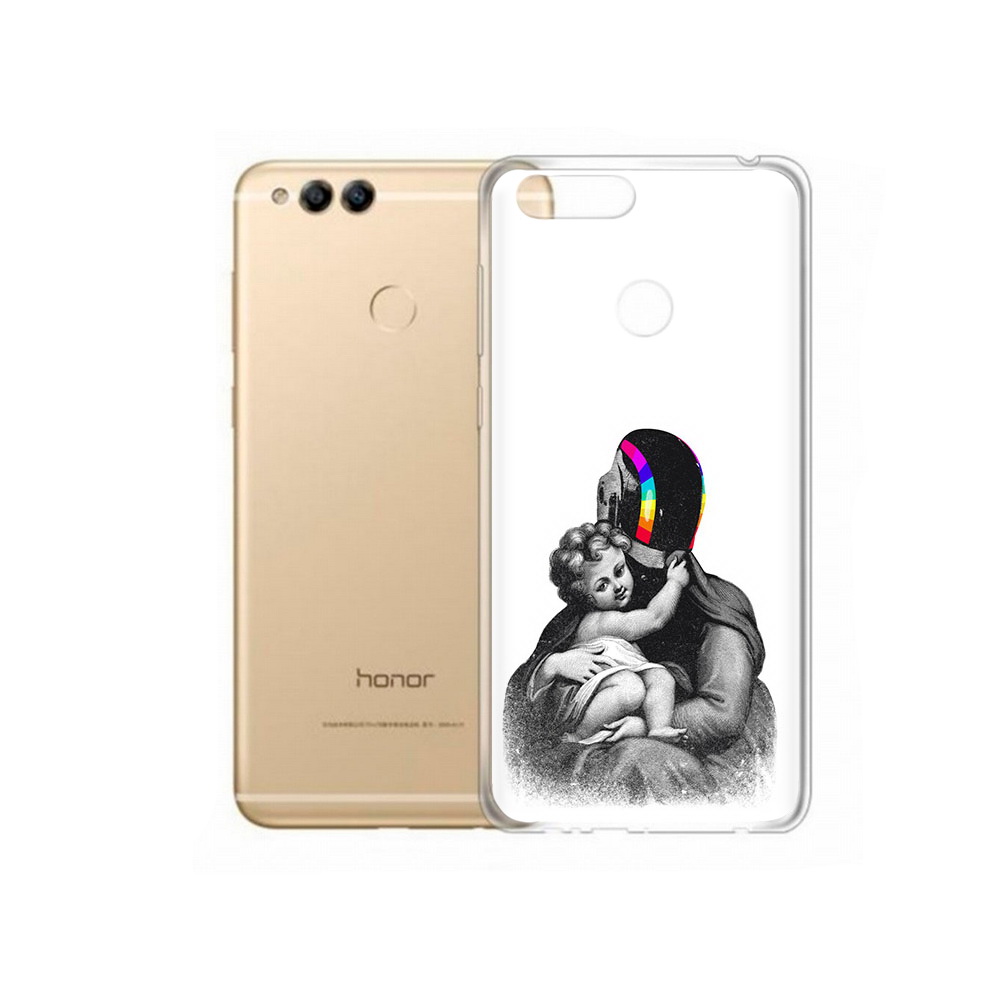 

Чехол MyPads Tocco для Huawei 7X защитник в шлеме (PT94112.65.350), Прозрачный, Tocco