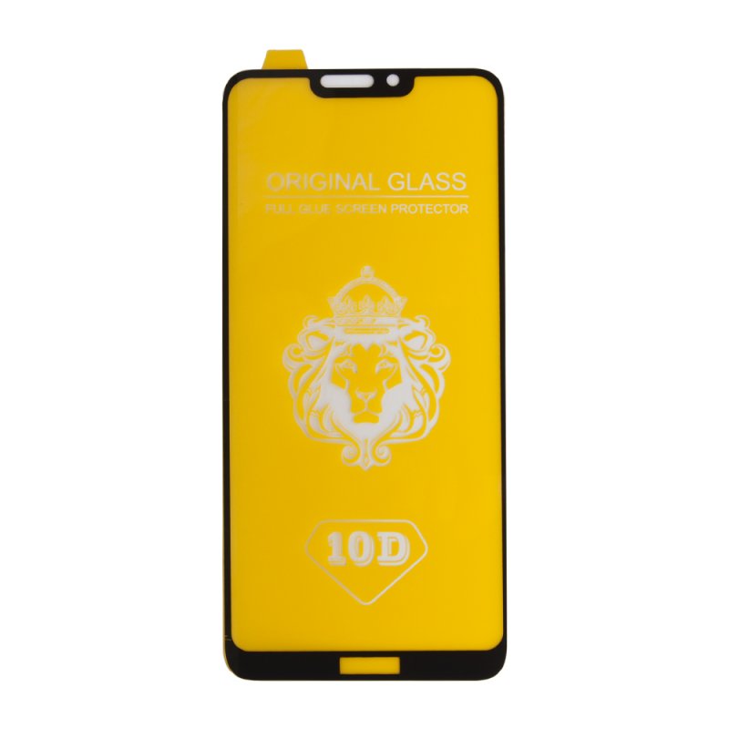 Защитное стекло для Huawei Honor 8C Full Glue Original Glass 10D 0,3 мм Yellow