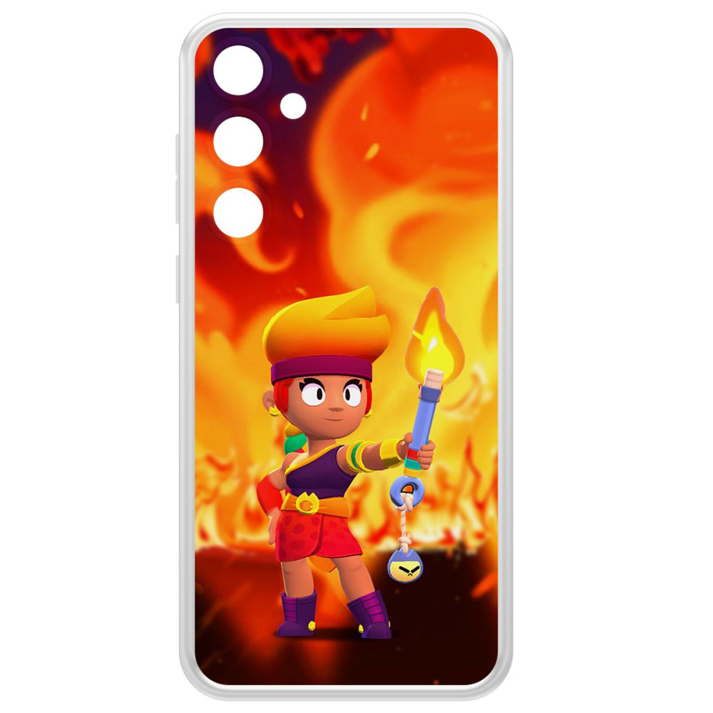 

Чехол-накладка Krutoff Clear Case Brawl Stars-Амбер для Samsung Galaxy A35 5G (A356), Прозрачный