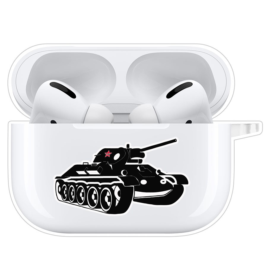 фото Чехол krutoff clear case для airpods pro т-34