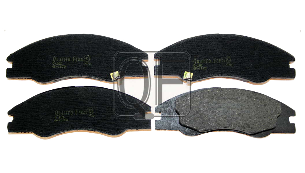 

Колодки тормозные дисковые комплект HYUNDAI QUATTRO FRENI QF67002