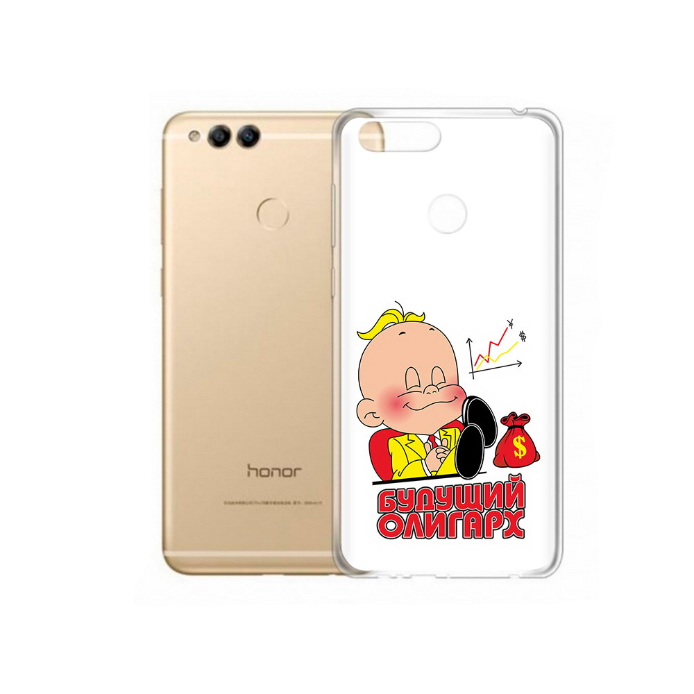 Чехол MyPads Tocco для Huawei 7X Будущий олигарх (PT94112.65.37)