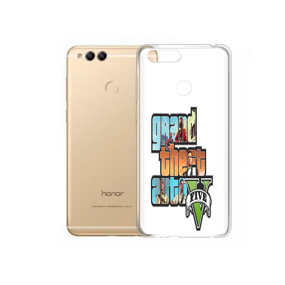 

Чехол MyPads Tocco для Huawei 7X игра гта (PT94112.65.373), Прозрачный, Tocco