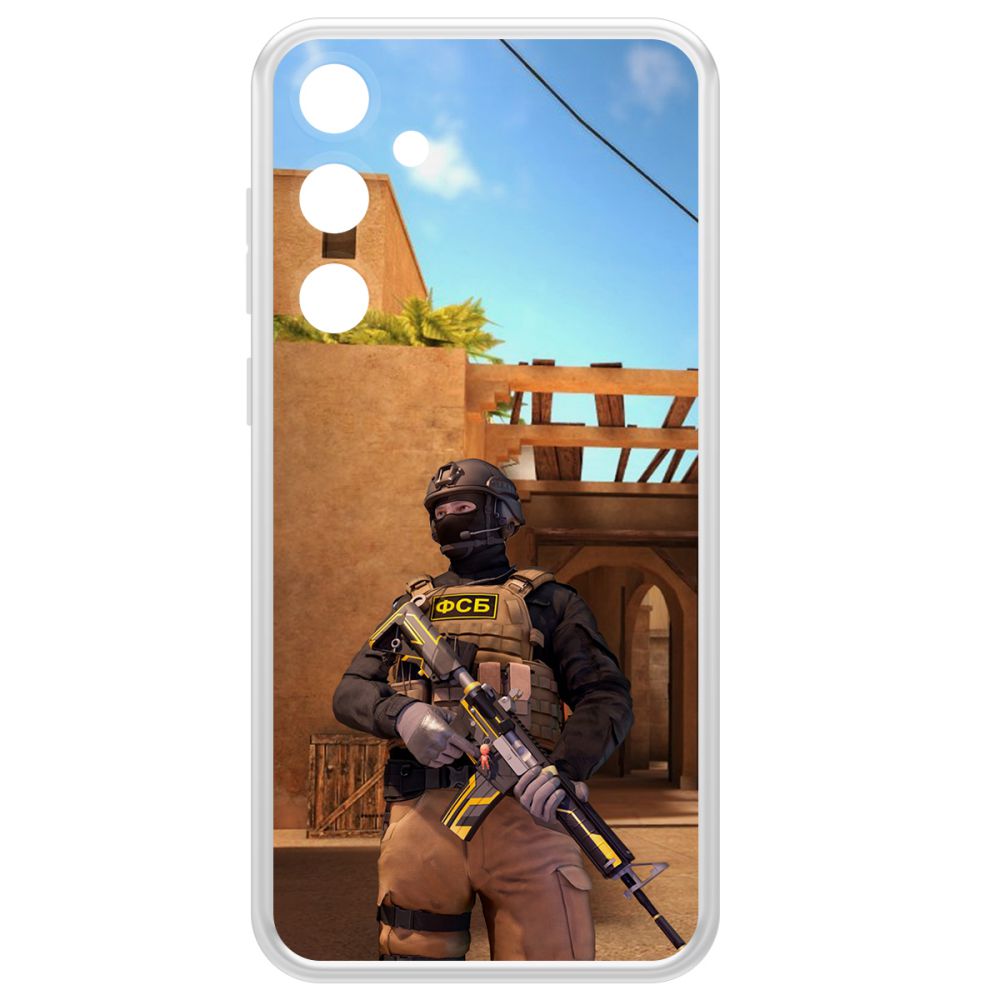 

Чехол-накладка Clear Case Cтандофф 2 (Standoff 2) - ФСБ для Samsung Galaxy A35 5G (A356), Прозрачный
