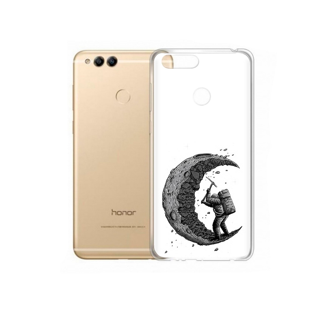 

Чехол MyPads Tocco для Huawei 7X камненная луна (PT94112.65.384), Прозрачный, Tocco