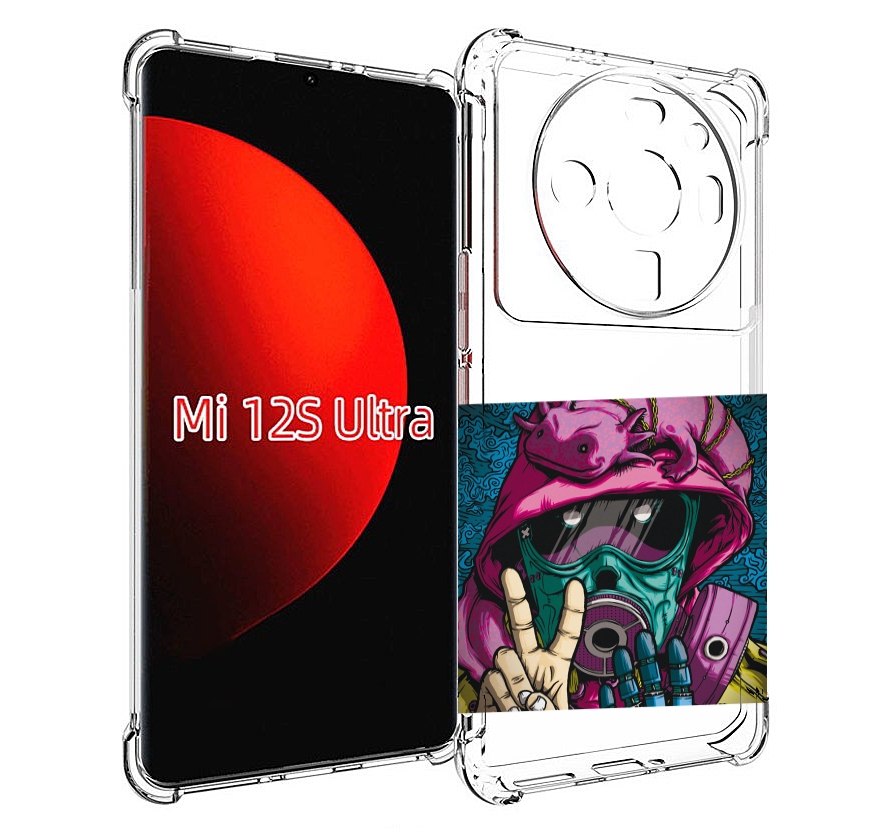 

Чехол MyPads Всем-мир для Xiaomi 12S Ultra, Прозрачный, Tocco
