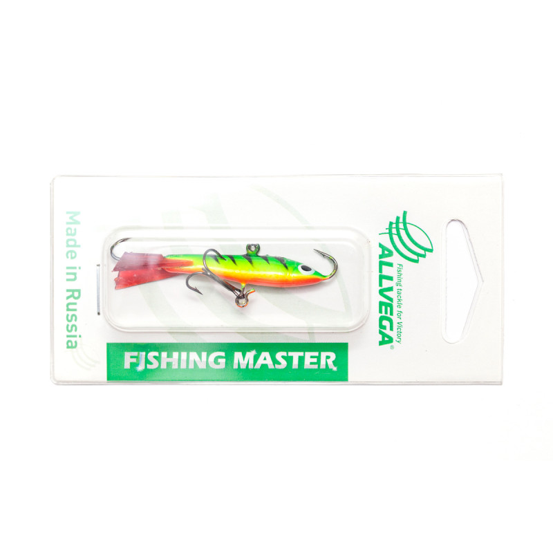 

Балансир ALLVEGA Fishing Master T3 N5 10 г 50 мм, Желтый;зеленый;черный