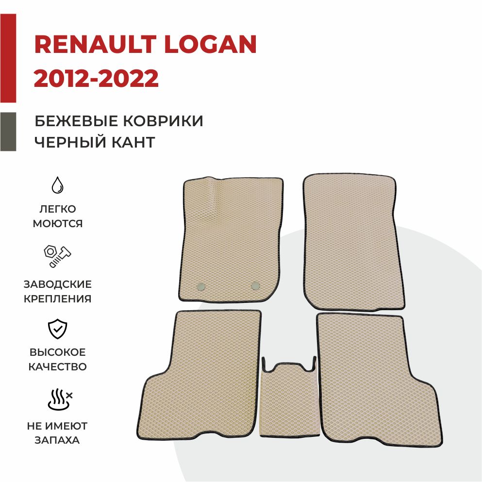 

Автомобильные коврики EVA PROFY для Renault Logan, Renault Logan 2