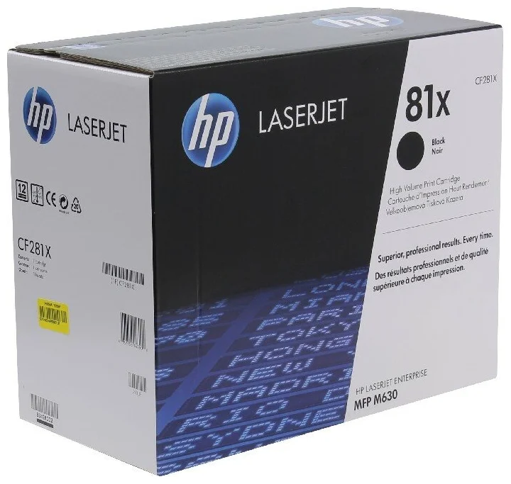 

Картридж для лазерного принтера HP CF281XC (CF281XC) черный, оригинальный, CF281XC