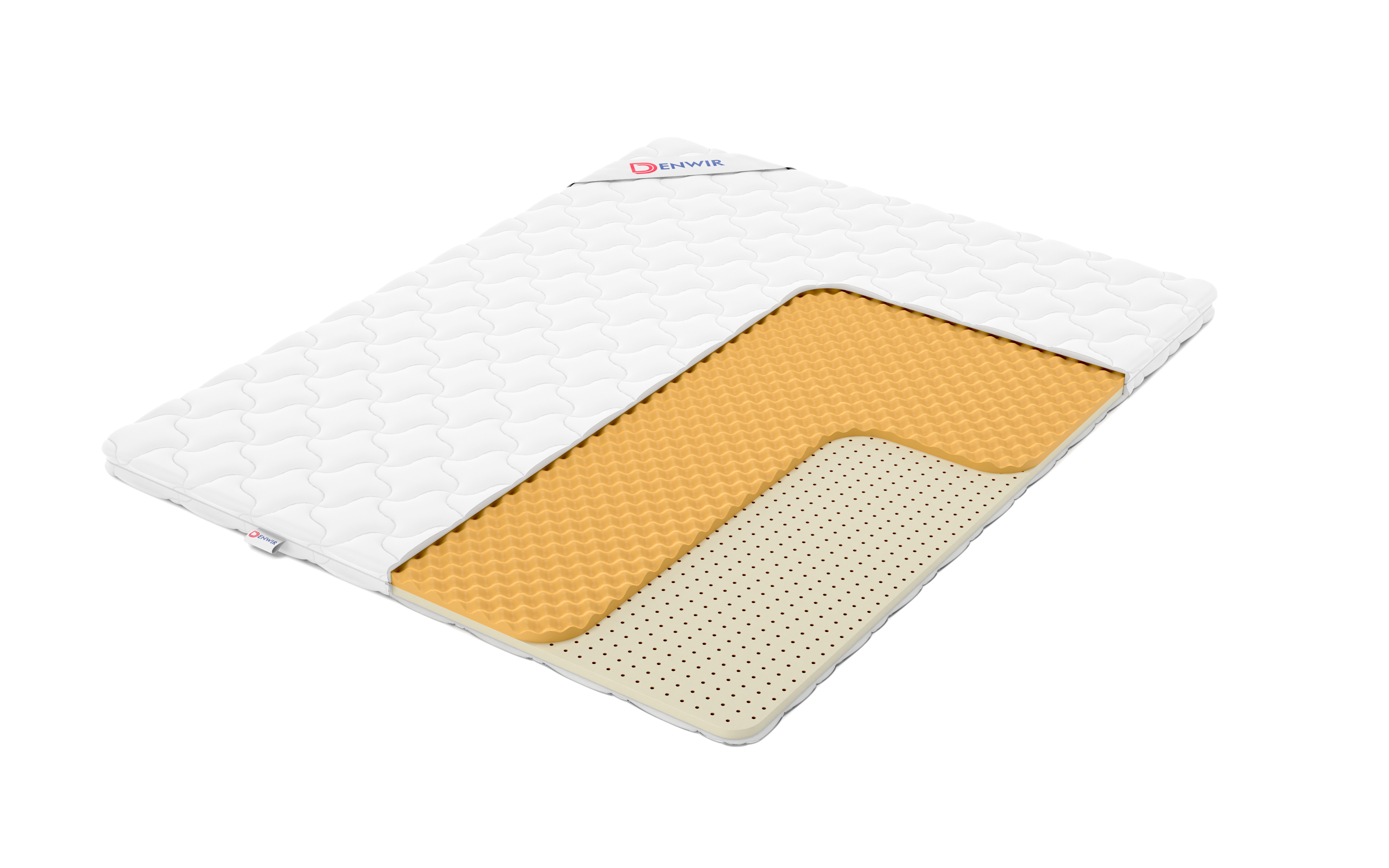 

Матрас-топпер Denwir COMFORT MEMO RELAX SOFT 5 130х186, 5 см, Белый, COMFORT MEMO RELAX SOFT 5