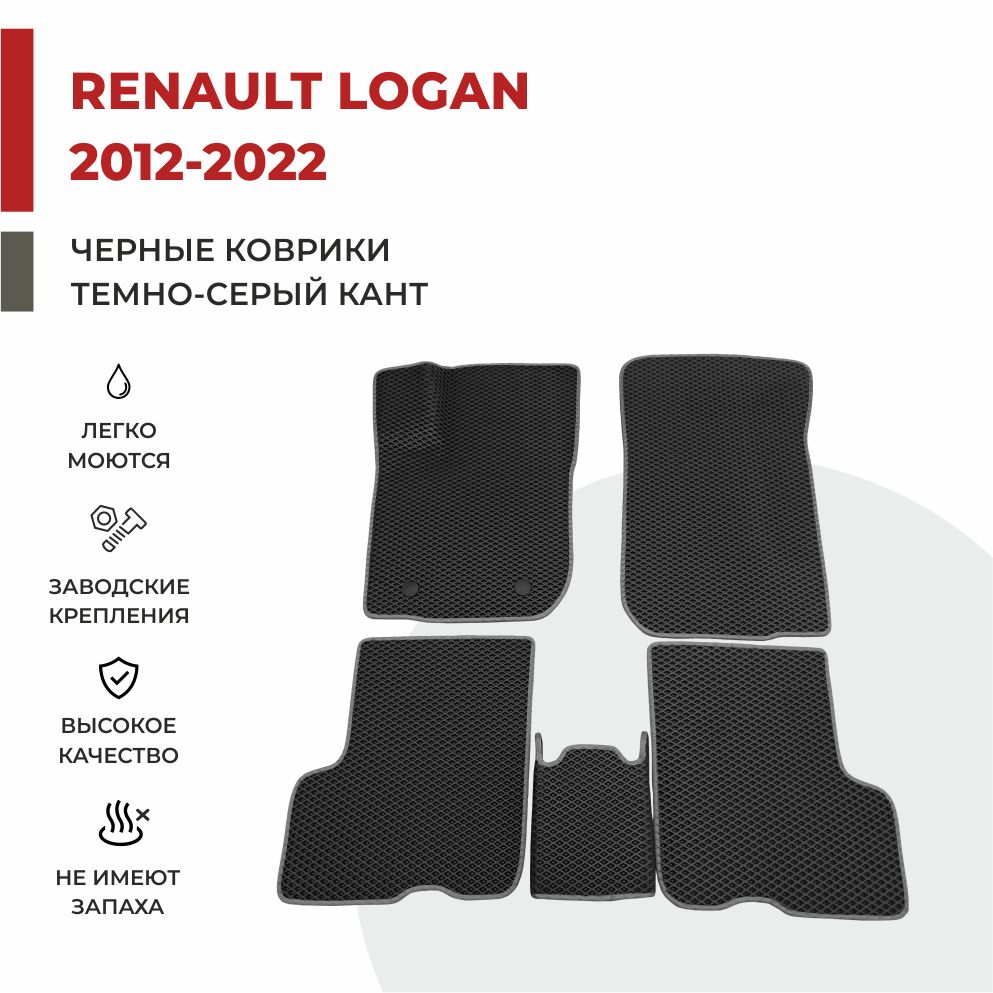 

Автомобильные коврики EVA PROFY для Renault Logan, Renault Logan 2