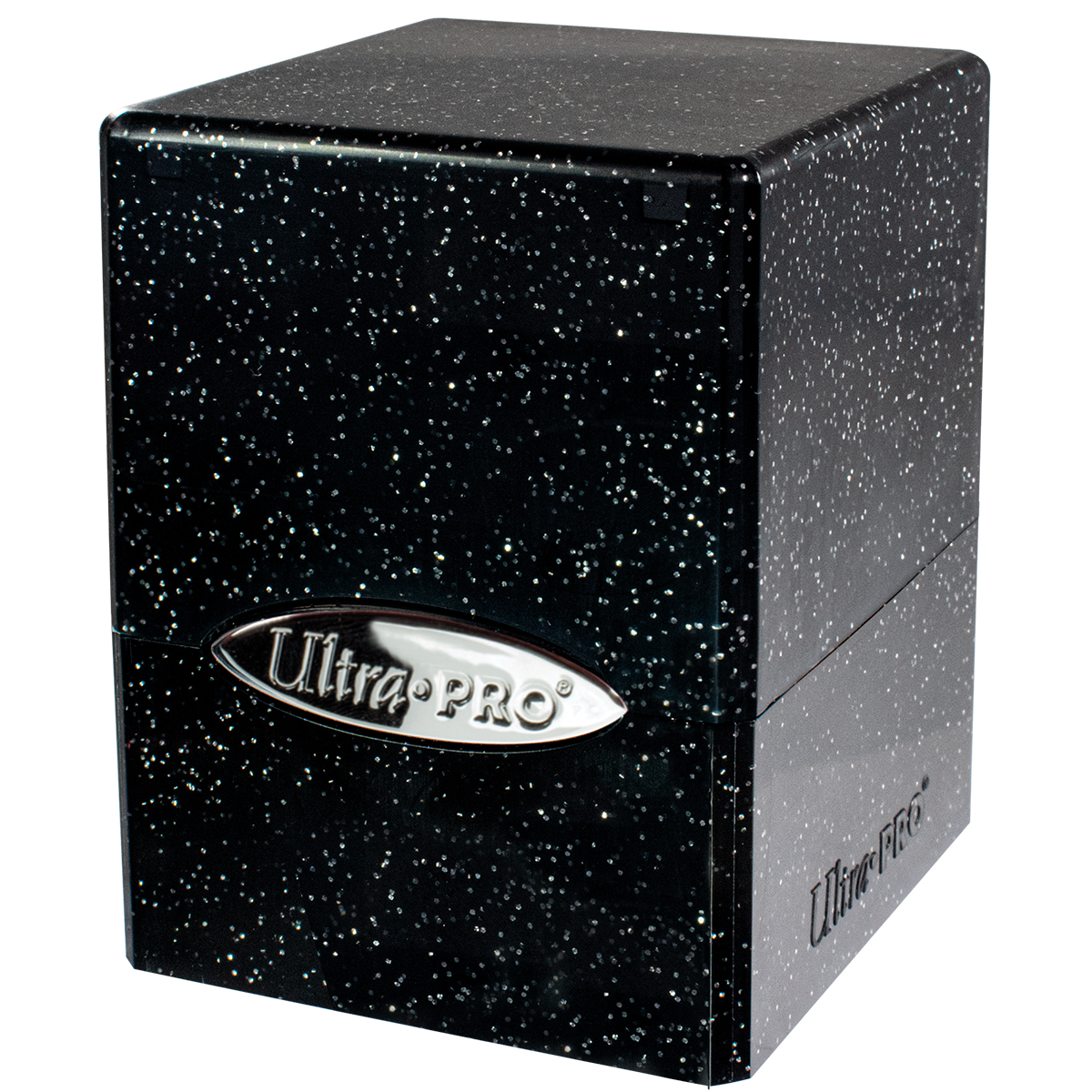 Коробочка Ultra Pro Satin Cube Glitter Black для карт MTG Pokemon