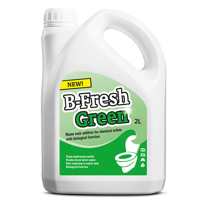 Туалетная жидкость Thetford B-Fresh Green для нижнего бака экологически безопасна, 2 л