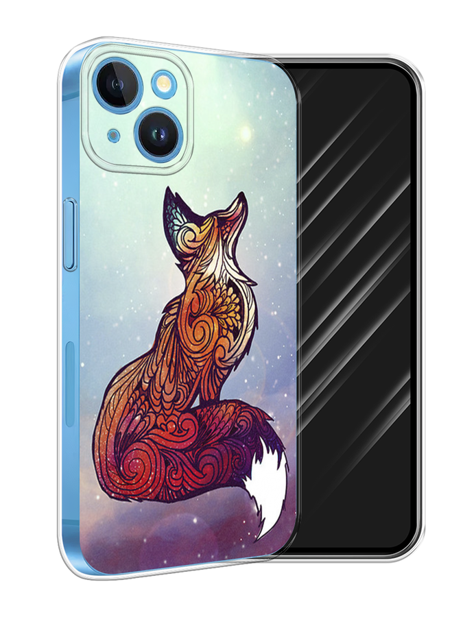 

Чехол Awog на Apple iPhone 15 "Лиса 1", Голубой;фиолетовый, 15550-1