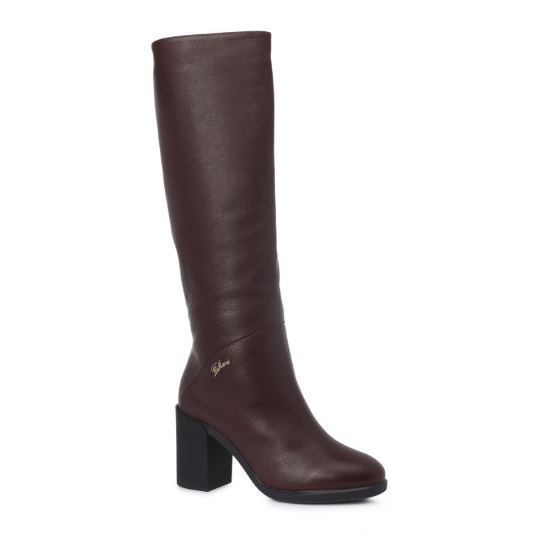 

Сапоги женские Giovanni Fabiani W225_2489557 бордовые 37 EU