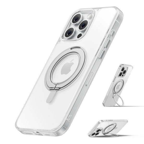 Чехол Anker Magnetic Clear Case для iPhone 16 Pro Max с кольцом-подставкой A90H1H0C Clear