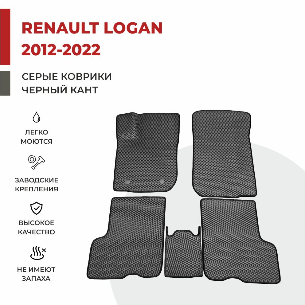 

Автомобильные коврики EVA PROFY для Renault Logan, Renault Logan 2
