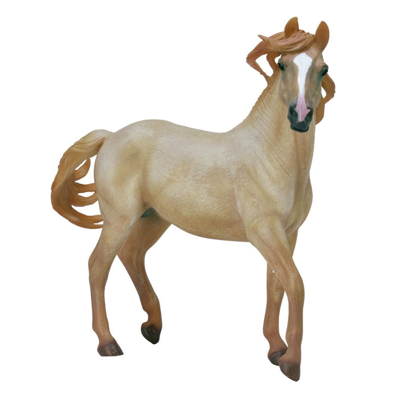 

Фигурка животного Collecta Жеребец Мустанг светлый Паломино 89807, 80008b