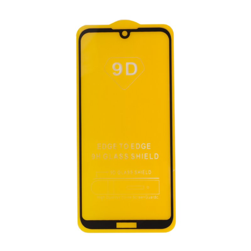 фото Защитное стекло для huawei honor 8s edge to edge 9h glass shield 9d 0,3 мм yellow lp