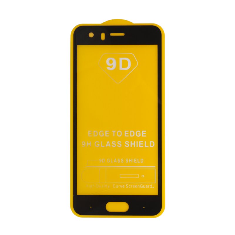 фото Защитное стекло для huawei honor 9 edge to edge 9h glass shield 9d 0,3 мм yellow lp