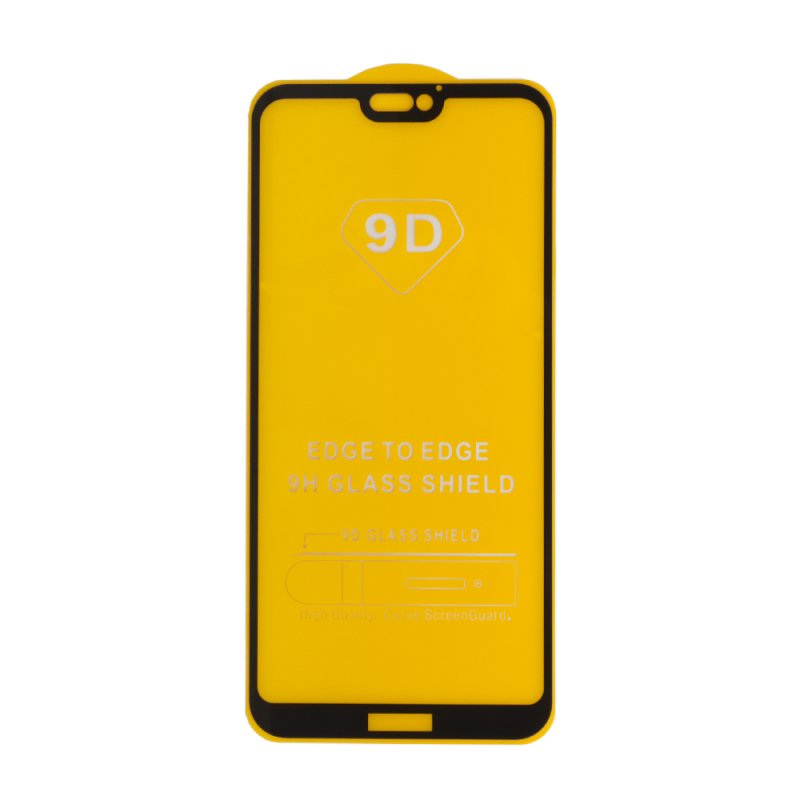 Защитное стекло для Huawei Honor 9I Edge To Edge 9H Glass Shield 9D 0,3 мм Yellow