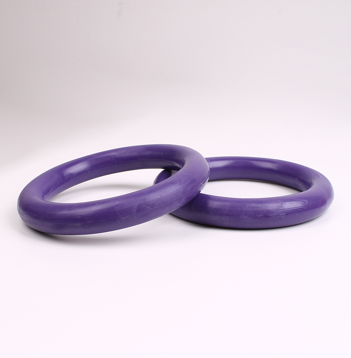 Кольца гимнастические круглые Maksi-sale без строп В-1 Фиолетовые