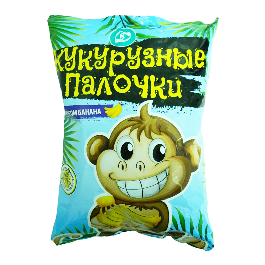 

Кукурузные палочки SnackLeader со вкусом банана 130 г