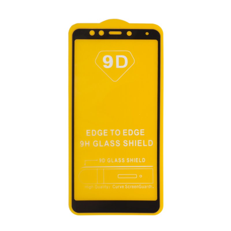 Защитное стекло для Xiaomi Redmi 5 Edge To Edge 9H Glass Shield 9D 0,3 мм Yellow