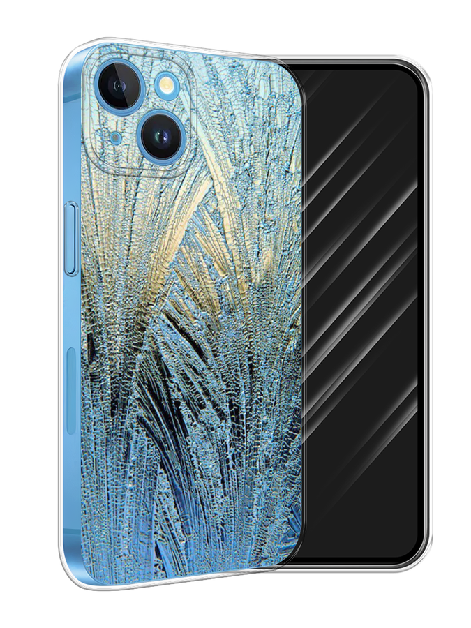 

Чехол Awog на Apple iPhone 15 "Лёд", Голубой, 15550-1