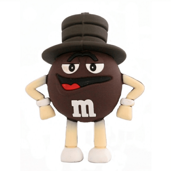 

Флешка M&M'S коричневый 16ГБ (19180), USB накопитель 16GB сувенирный, M&M'S коричневый