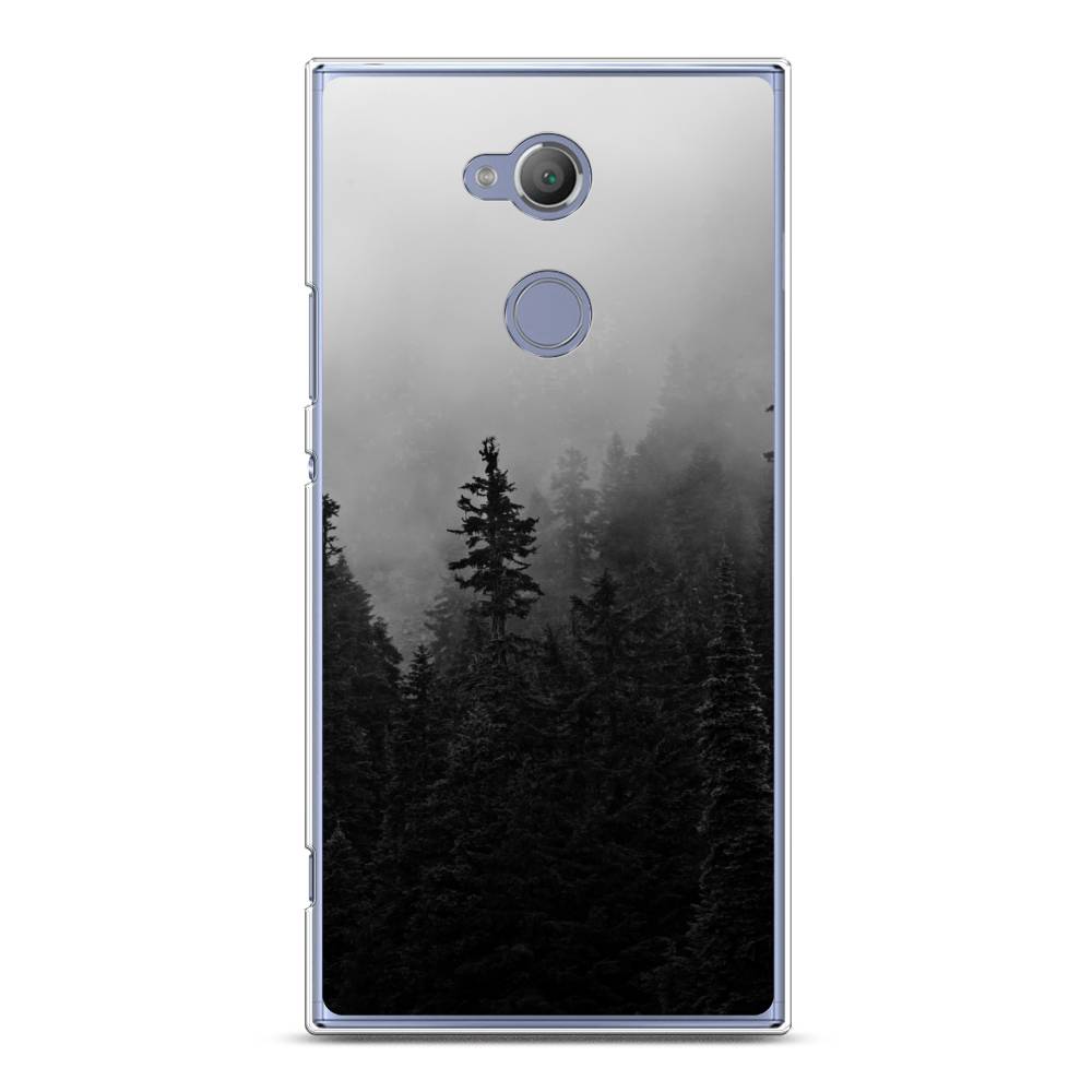 

Чехол для Sony Xperia XA2 Ultra "Туманный лес", Серый;черный, 53250-2
