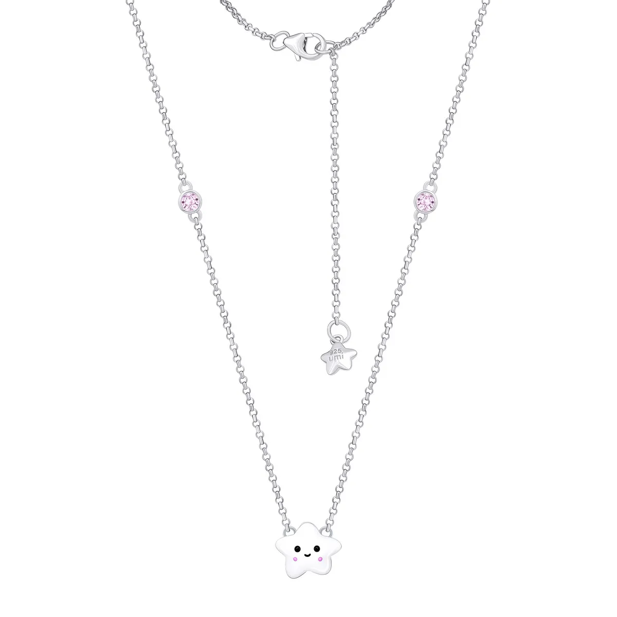 

Колье из серебра с эмалью 45 см Uma&Umi 719577300603, 719577300603