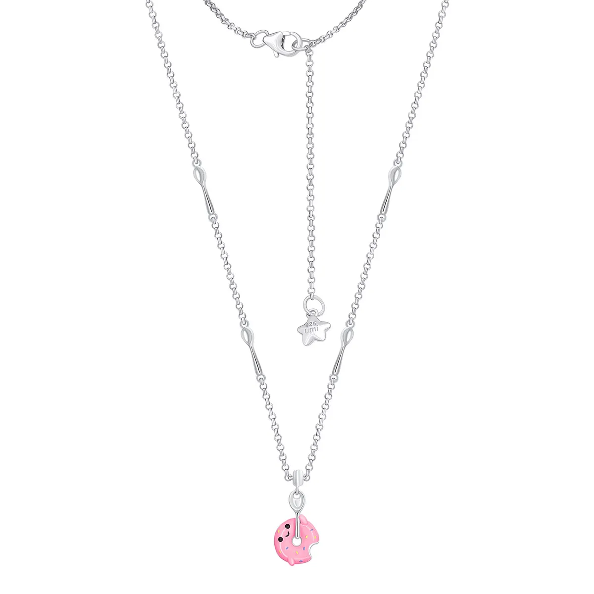 

Колье из серебра с эмалью 45 см Uma&Umi 719577500611, 719577500611