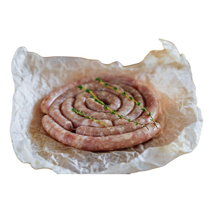 

Колбаски из свинины и мясо птицы для гриля охлажденные