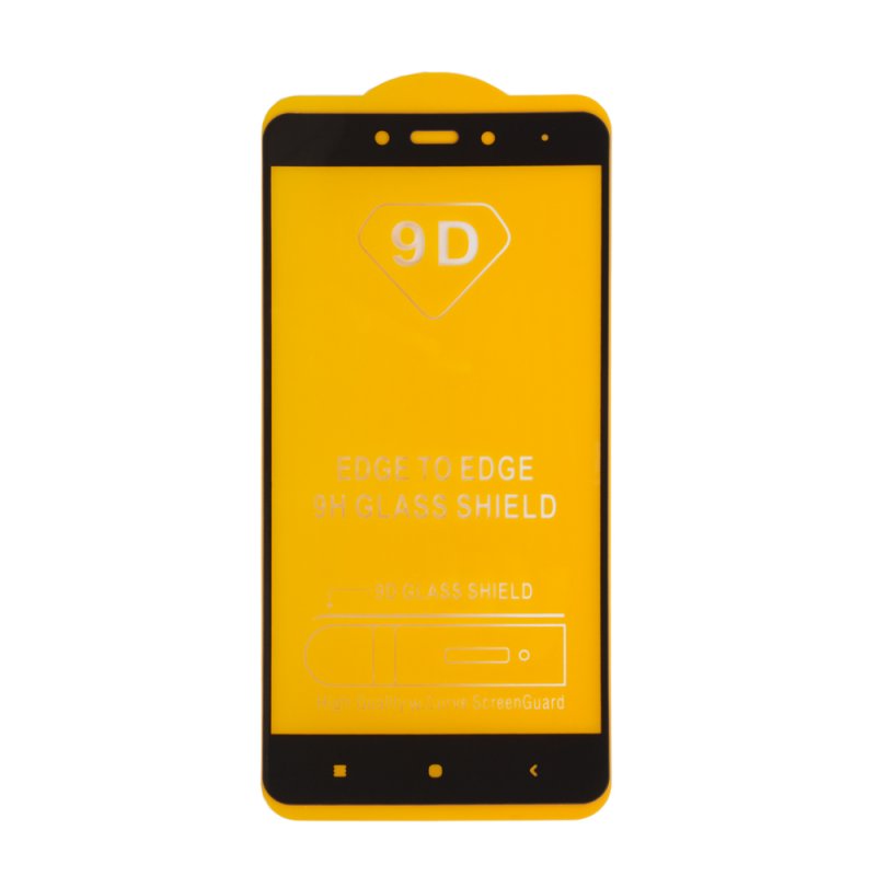 

Защитное стекло для Xiaomi Note 4 Edge To Edge 9H Glass Shield 9D 0,3 мм Yellow