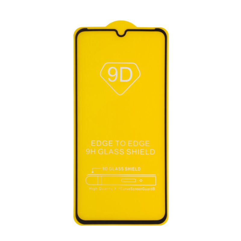 Защитное стекло для Xiaomi Mi 9 Edge To Edge 9H Glass Shield 9D 0,3 мм Yellow
