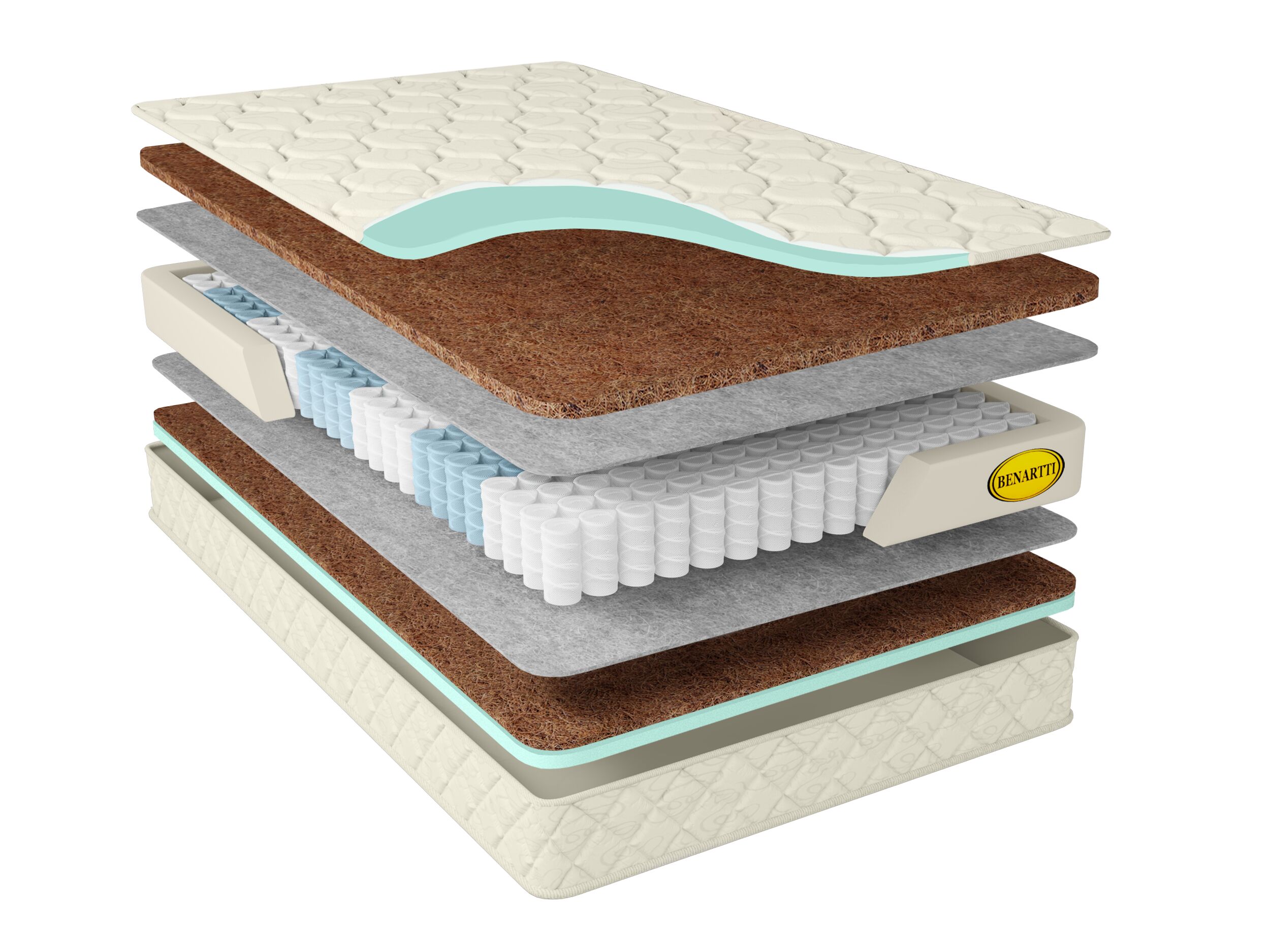 

Матрас Benartti Optimal Hard TFK 145х175, Белый, Optimal Hard TFK