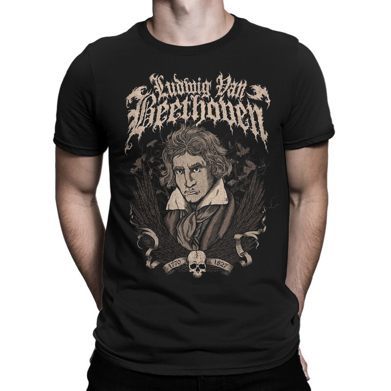 

Футболка мужская DS Apparel Людвиг ван Бетховен 33017-2 черная 3XL, Черный, Людвиг ван Бетховен 33017-2
