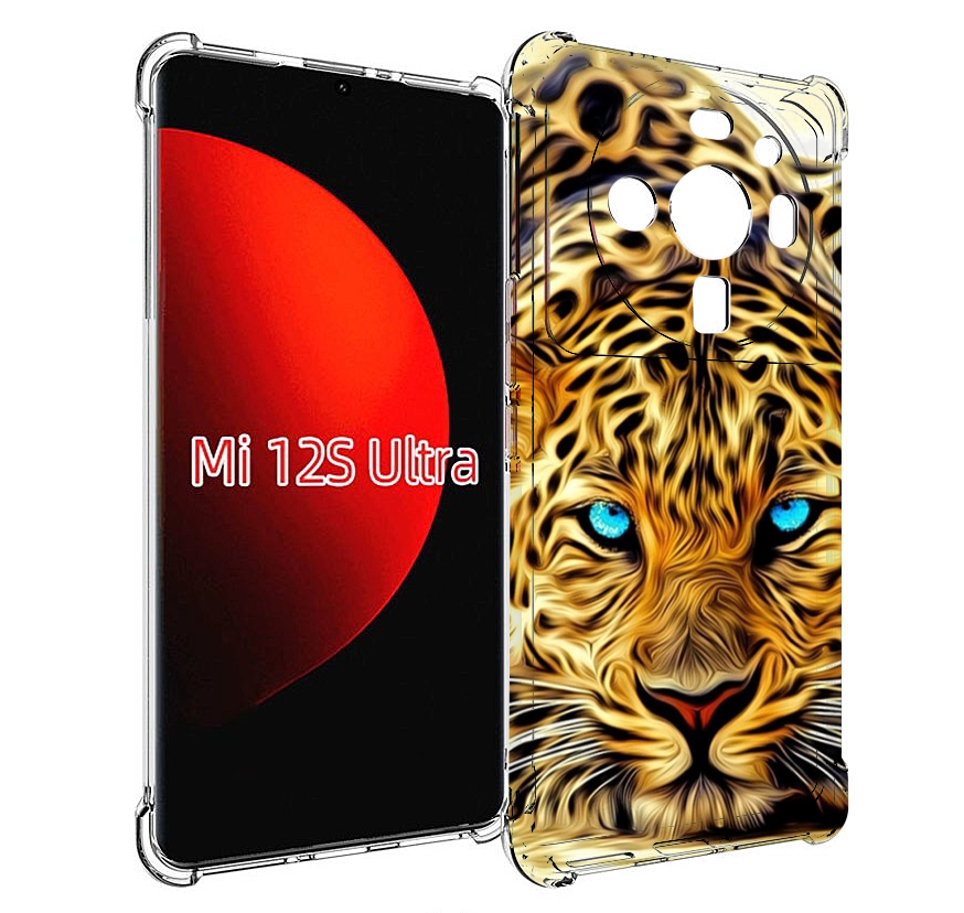 

Чехол MyPads Голубоглазый-гепард для Xiaomi 12S Ultra, Прозрачный, Tocco