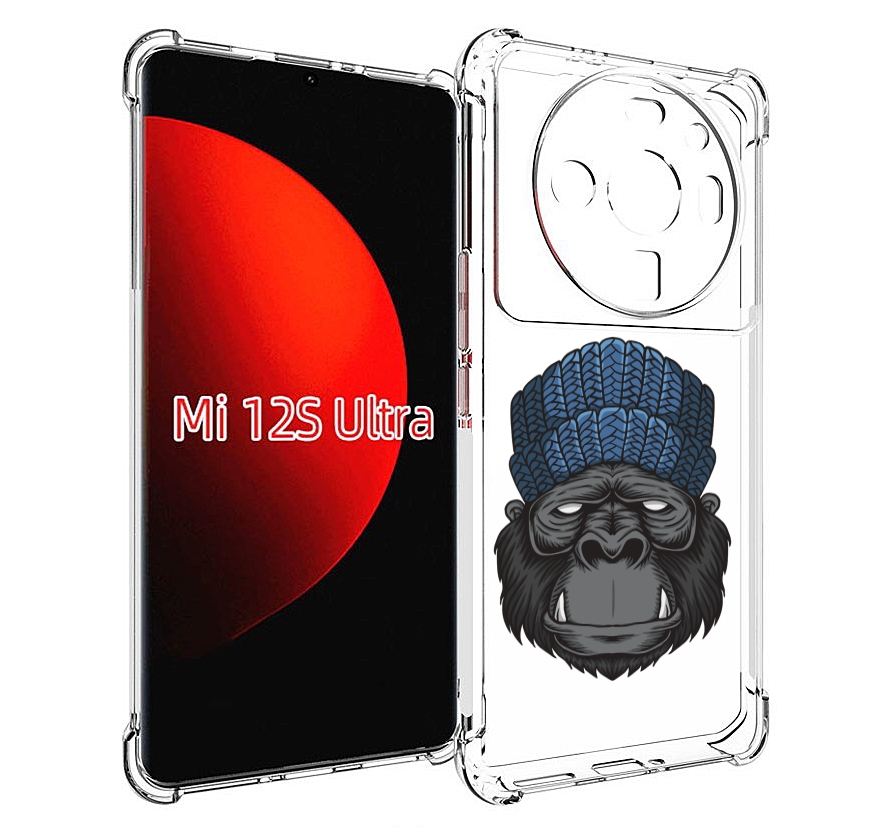 

Чехол MyPads Горила для Xiaomi 12S Ultra, Прозрачный, Tocco