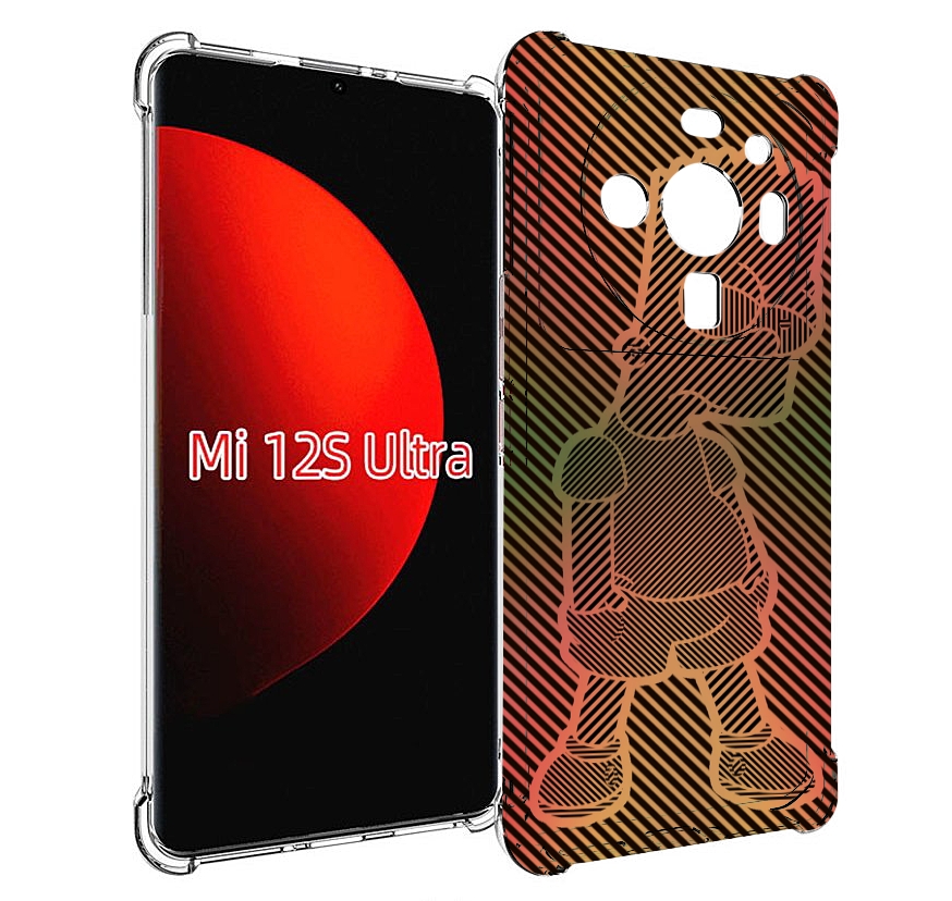 

Чехол MyPads Графический-Барт-Симпсон для Xiaomi 12S Ultra, Прозрачный, Tocco