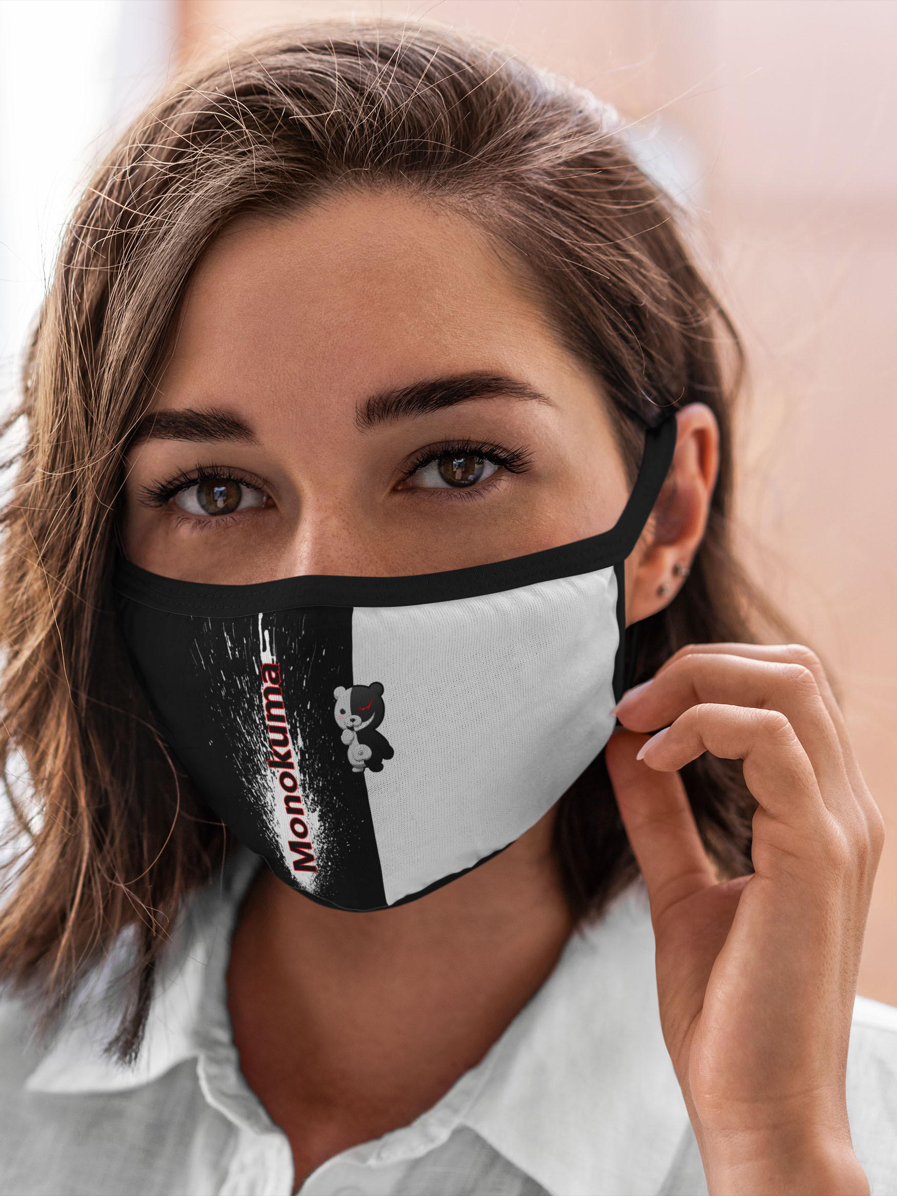 

Многоразовая маска унисекс Burnettie Разные Игры Monokuma, Разноцветный, Разные Игры Monokuma