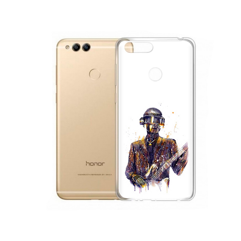 

Чехол MyPads Tocco для Huawei 7X космо-гитарист (PT94112.65.392), Прозрачный, Tocco