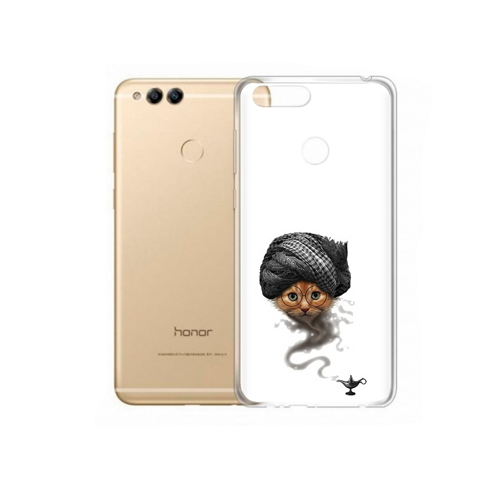 

Чехол MyPads Tocco для Huawei 7X кот джин (PT94112.65.398), Прозрачный, Tocco