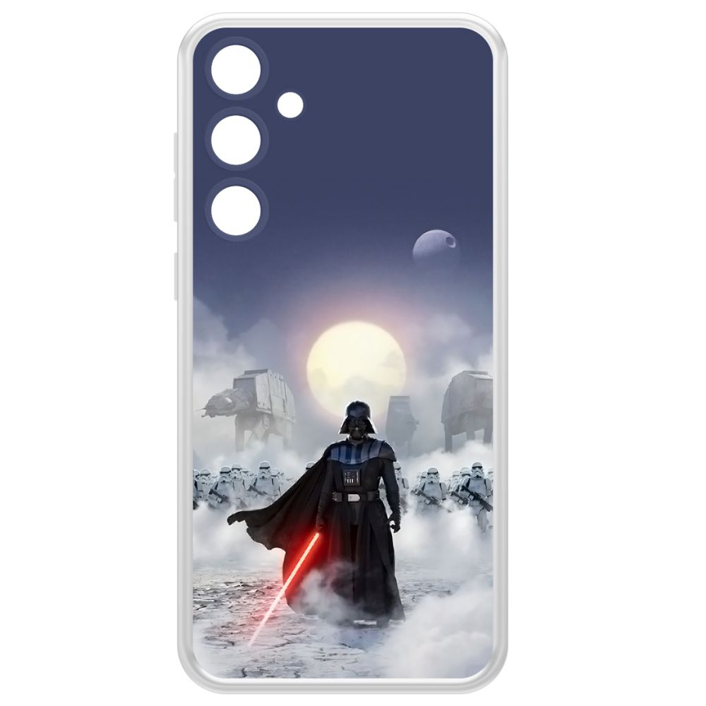 

Чехол-накладка Clear Case Звездные Войны. Дарт Вейдер для Samsung Galaxy A35 5G (A356), Прозрачный