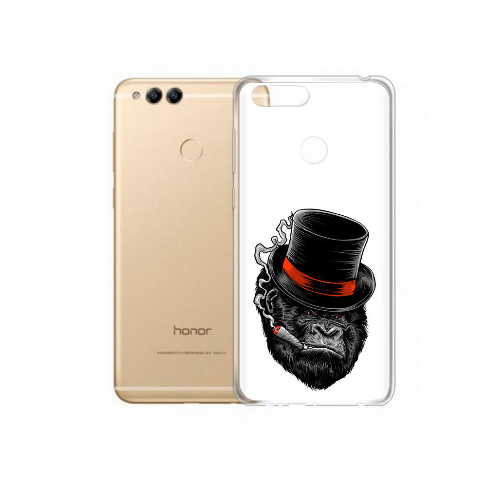 

Чехол MyPads Tocco для Huawei 7X дизайнерская горилла (PT94112.65.431), Прозрачный, Tocco