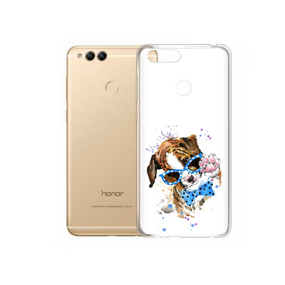 

Чехол MyPads Tocco для Huawei 7X лапочка (PT94112.65.434), Прозрачный, Tocco